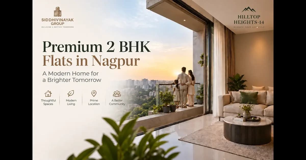 Premium 2 BHK Flats in Nagpur | Hilltop Heights-14