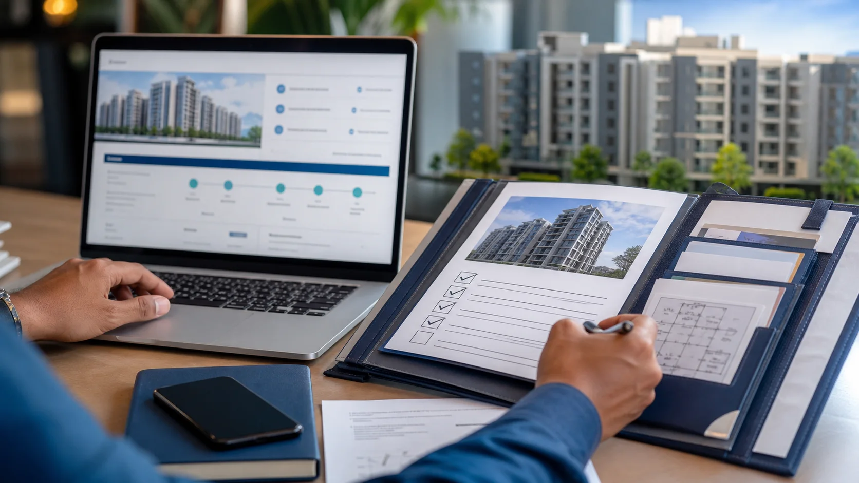 MahaRERA property verification Nagpur buyer guide illustration