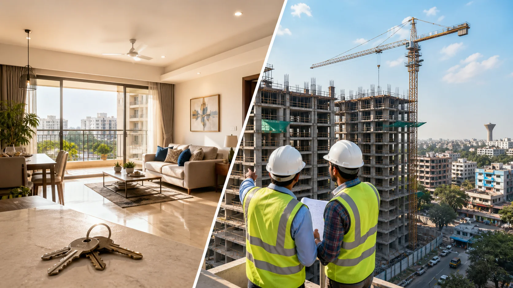 ready to move vs under construction flats Nagpur buyer guide illustration