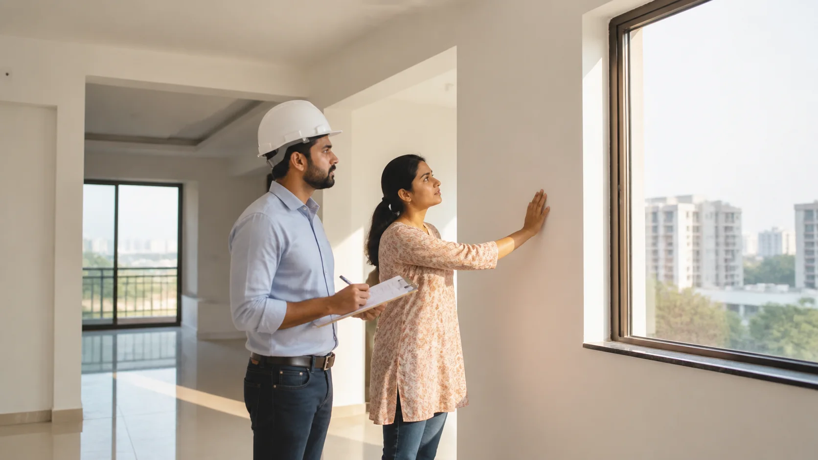 flat site visit checklist Nagpur buyer guide illustration